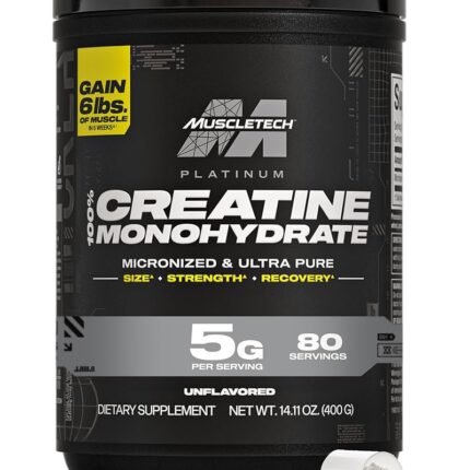 Platinum 100% creatine 400 G - Muscletech