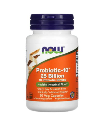 Now Foods, probiotique, 25 Billion, 50 Capsules